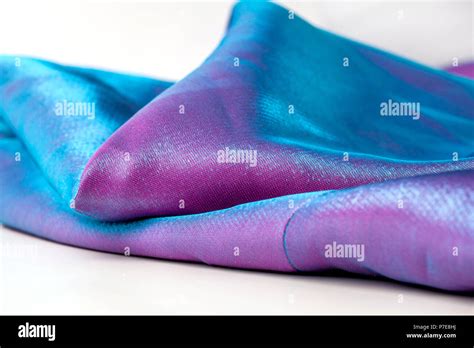 Forms of blue and purple fabric texture Stock Photo - Alamy