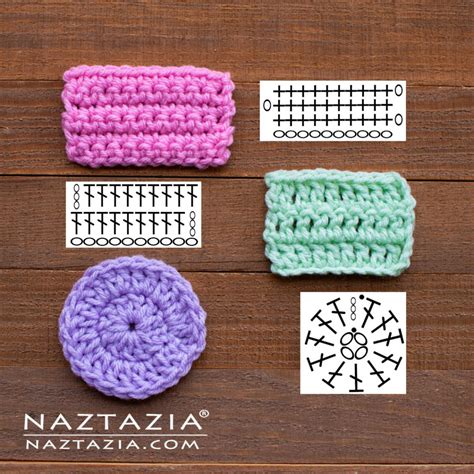 How to Read Crochet Chart Symbols - Naztazia