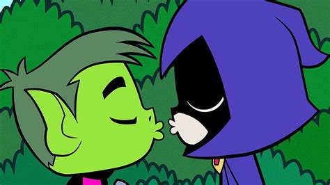 Teen Titans, Go! Raven and Beast Boy about to kiss!!, teen titans go HD ...