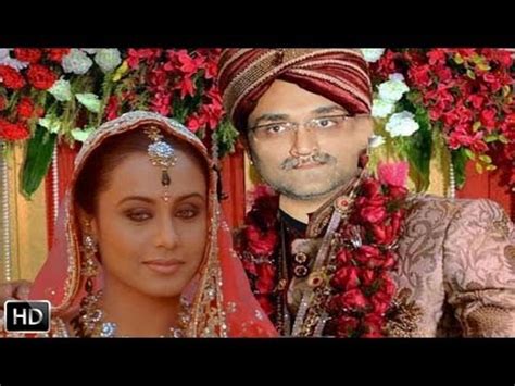 Aditya Chopra And Rani Mukerji Wedding Photos