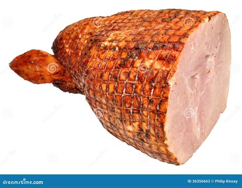 Roast Ham Joint stock image. Image of diet, roasted, joint - 36356663