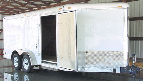 16' Enclosed "V" Nose Trailer - BW Manufacturing