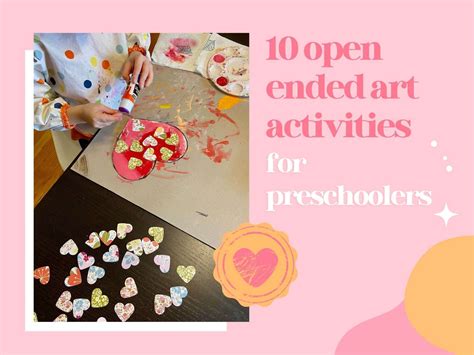 10 open ended art activities for preschoolers - Cobberson + Co.