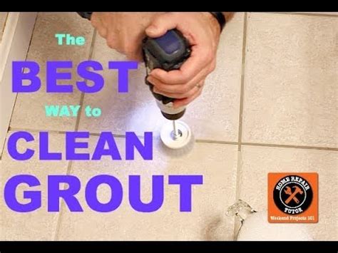 Best Way to Clean Grout (EVER!!!) - YouTube