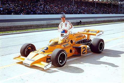 Johnny Rutherford, who took three Indy 500 victories of which two were in works McLarens, will ...