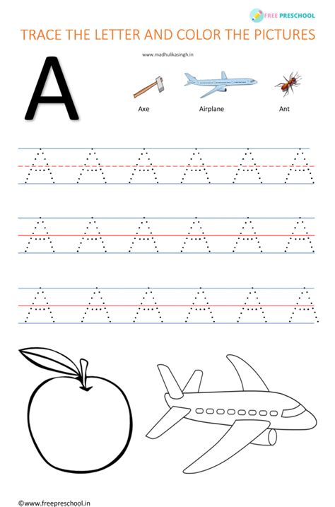 Alphabet for tracing - Free Preschool