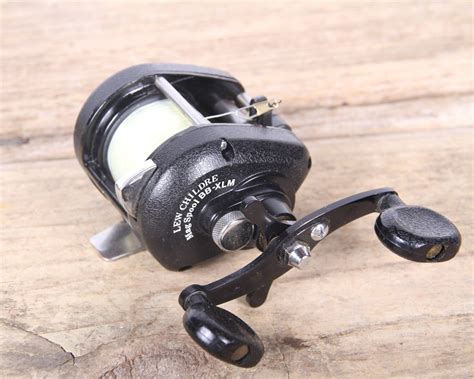 Antique Fishing Reel / Lew Childre's Mag Spool BB-XLM Fishing Reel / Old Fishing Reel / Metal ...