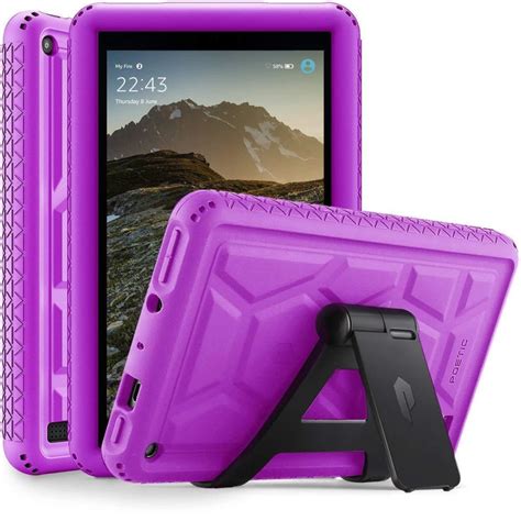 Amazon Fire 7 2017 Tablet Case Ultra Thick Soft Silicone Protective ...