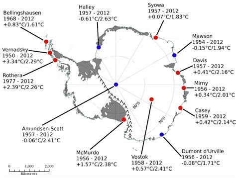 Map Of Antarctic Stations - Map Of New Hampshire