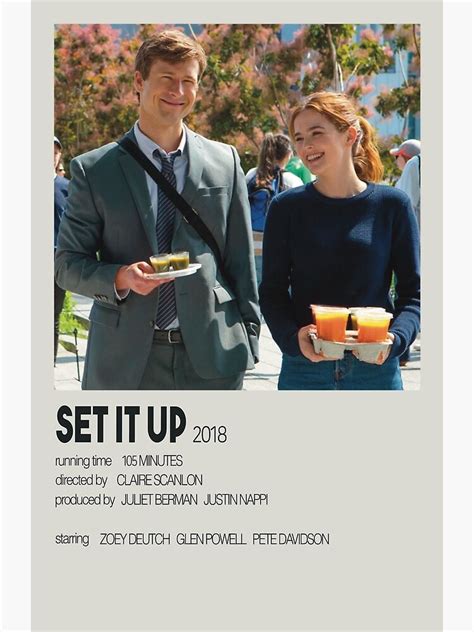 "Set It Up- Movie Poster" Poster for Sale by AndreaDesignsCA | Redbubble