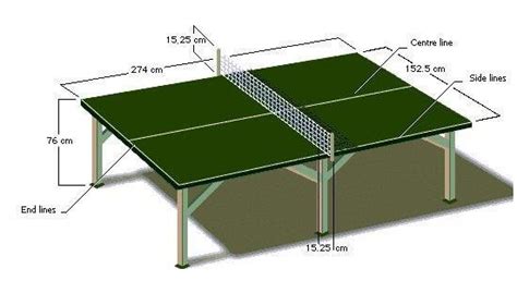 Berapa Panjang Lapangan Tenis Meja - Homecare24