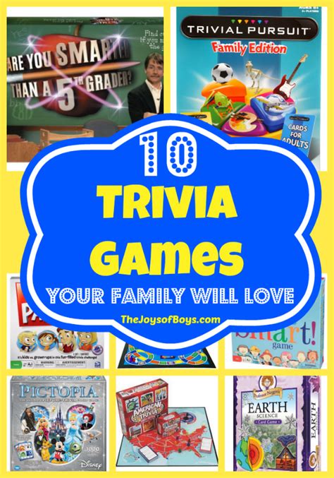 10 Trivia Games Your Entire Family Will Love