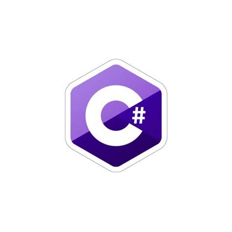 C C Sharp Programming Language Logo Die-cut Stickers - Etsy