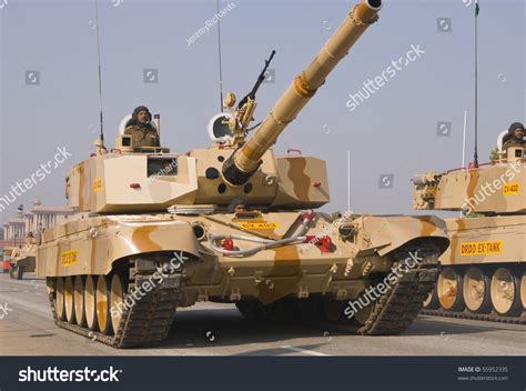 Delhi January 20 Indian Army Tanks Stock Photo 55952335 - Shutterstock