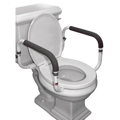 Carex Toilet Support Rail with Height Adjustable Legs and Width Adjustable Handles - Walmart.com ...