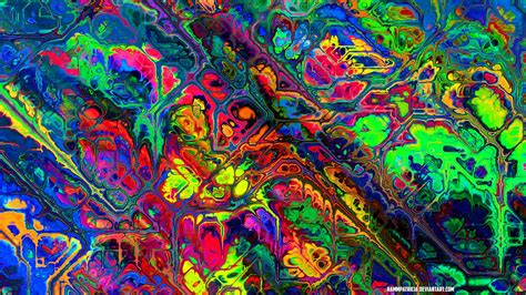 digital art, RammPatricia, digital, abstract, watermarked, colorful, HD ...