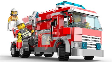 Fire Truck - Characters & Art - Lego City Undercover