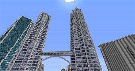 Twin Towers Minecraft Project