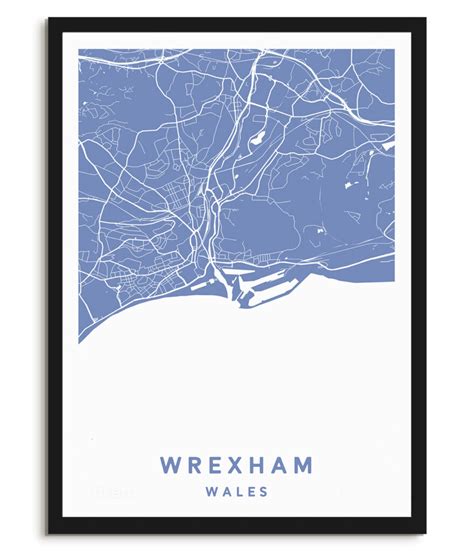 Wrexham, Wales – Map – Plume