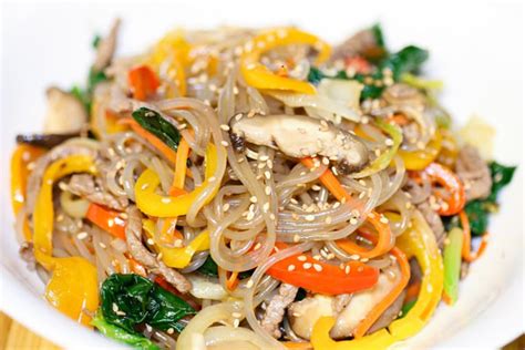 Cách Làm Miến Trộn Hàn Quốc - Japchae Lạ Miệng