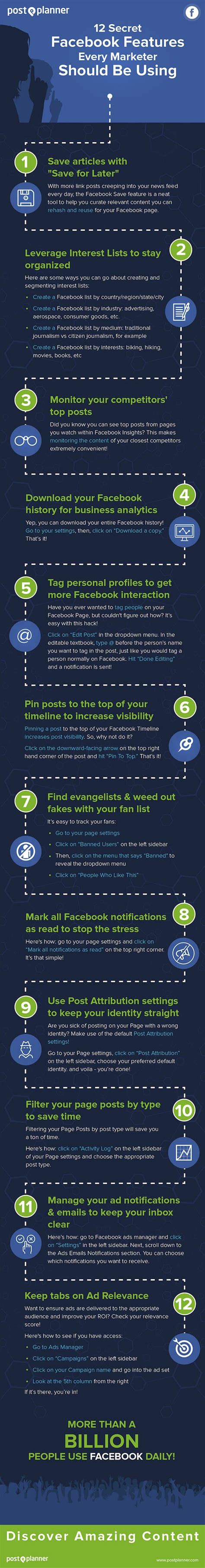 12 Useful Facebook Features Every Marketer Should Be Using