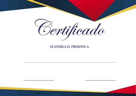 13 Plantillas para Certificados PSD y Diplomas para imprimir gratis