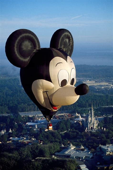 Mickey Mouse air balloon, awesome creativity. Have you tried this site: http://pinterest.com ...