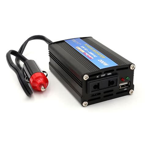 Mini Portable 12V DC to 120V AC Car Power Inverter 200W - China ...