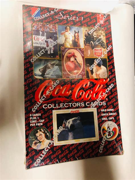 Coca-Cola trading cards series 1 factory sealed 36 packs box | Etsy