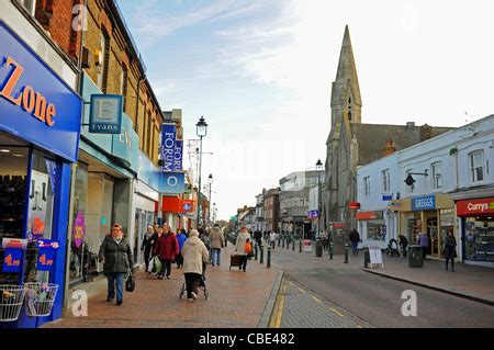 Sittingbourne High Street, Sittingbourne, Kent, England, United Kingdom ...