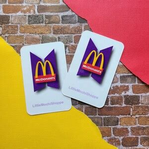 Mcdonalds Collab BTS Photocards - Etsy