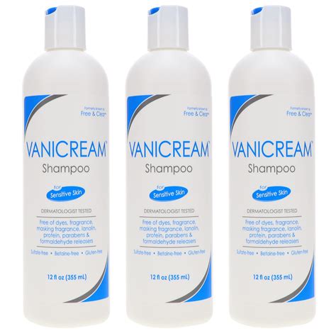 3-Pack 12-Oz Vanicream Shampoo For Sensitive Skin 12 OZ $21.48 ($7.16 ...