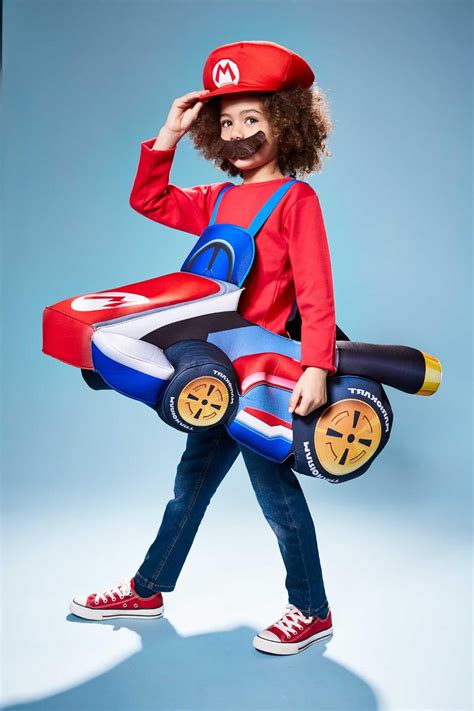 Mario Kart Costume for Kids | Mario kart costumes, Kids costumes, Unique halloween costumes