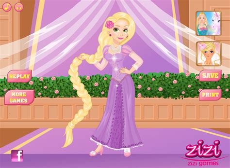 Charming Rapunzel Dress-Up - Girls games - GamingCloud