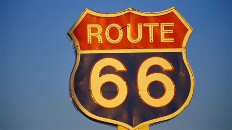 Route 66 Sign HD desktop wallpaper : Widescreen : High Definition : Fullscreen