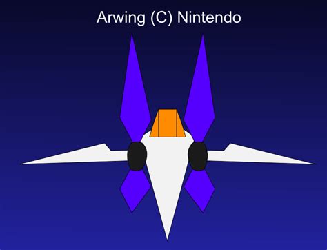 Star Fox Arwing Drawing Assault Style by alvarobmk123 on DeviantArt