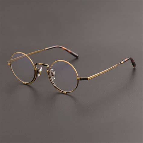 Odam Retro Round Titanium Glasses Frame – Southood