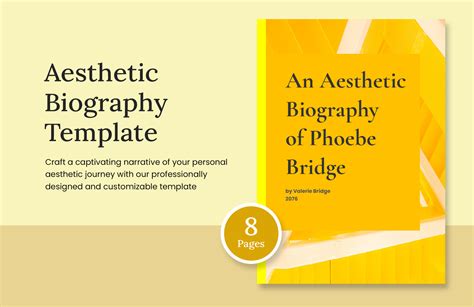 Aesthetic Biography Template