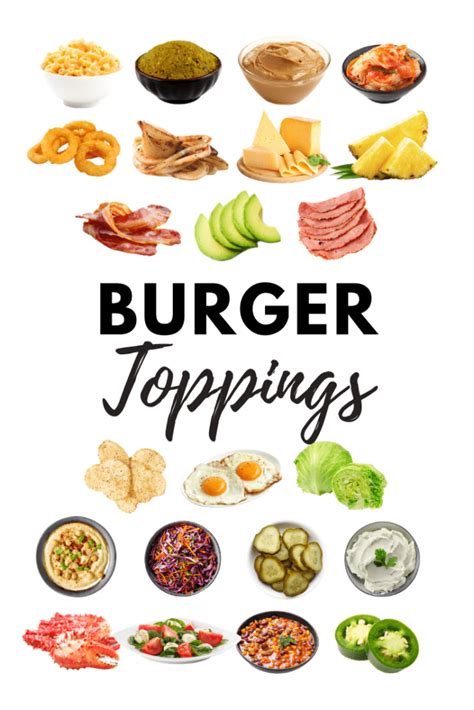 30 Fun Burger Toppings and Ideas - Insanely Good