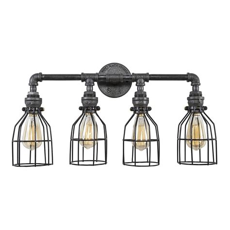 Quadruple Vanity Light Pipe Lighting, Edison Lighting, Wall Sconce Lighting, Vanity Lighting ...