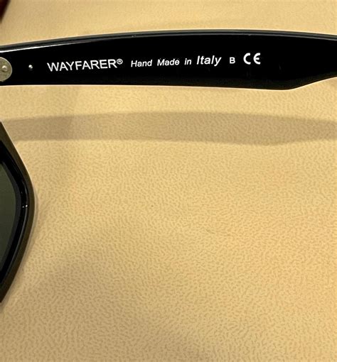 Ray-Ban RB2140 ORIGINAL WAYFARER CLASSIC Black/Green Classic For Sale ...