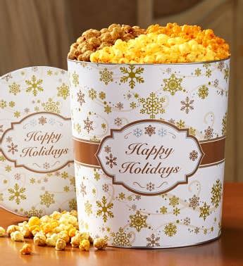 Christmas Popcorn Tins | Christmas Food Gifts | The Popcorn Factory