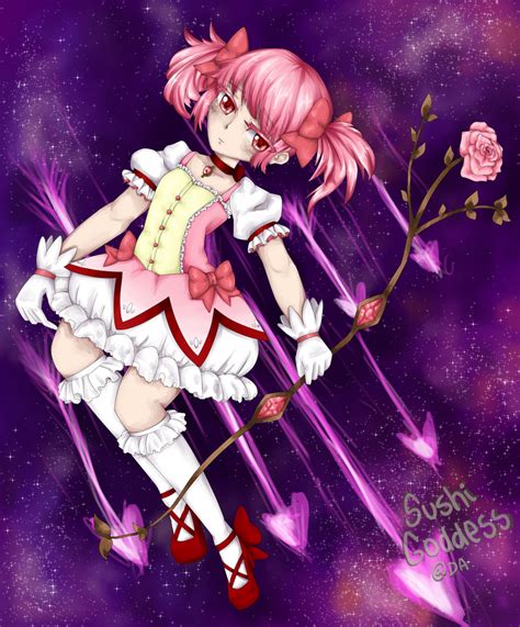 Madoka Kaname Fanart by SushiGoddess on DeviantArt