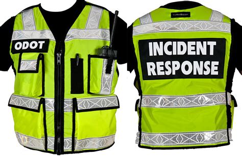 The Vest Guy: ODOT Incident Command Vest | Safety vest, Mens vest, Safety clothing