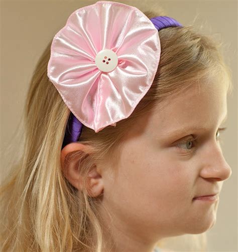 DIY Big Simple Ribbon Flower Headband – Factory Direct Craft Blog