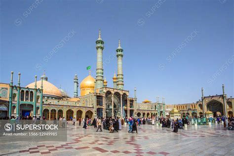 Iran, Qom City, Hazrat-e Masumeh (Holy Shrine) - SuperStock