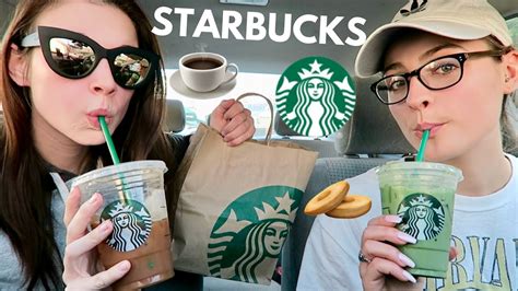 STARBUCKS MUKBANG!!! Food & Drink ((Car Mukbang)) - YouTube