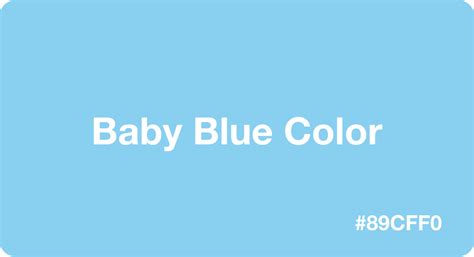 Baby Blue Color: Best Practices, Color Codes, Palettes & More!