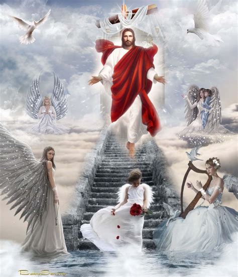 Jesus Christ In Heaven Wallpaper - vrogue.co