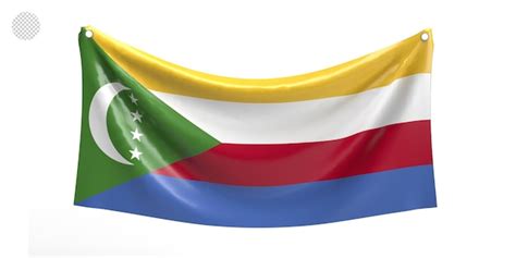 Premium PSD | Comoros flag